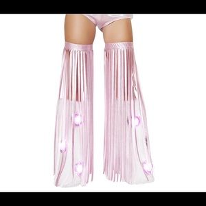 J valentine leg fringes